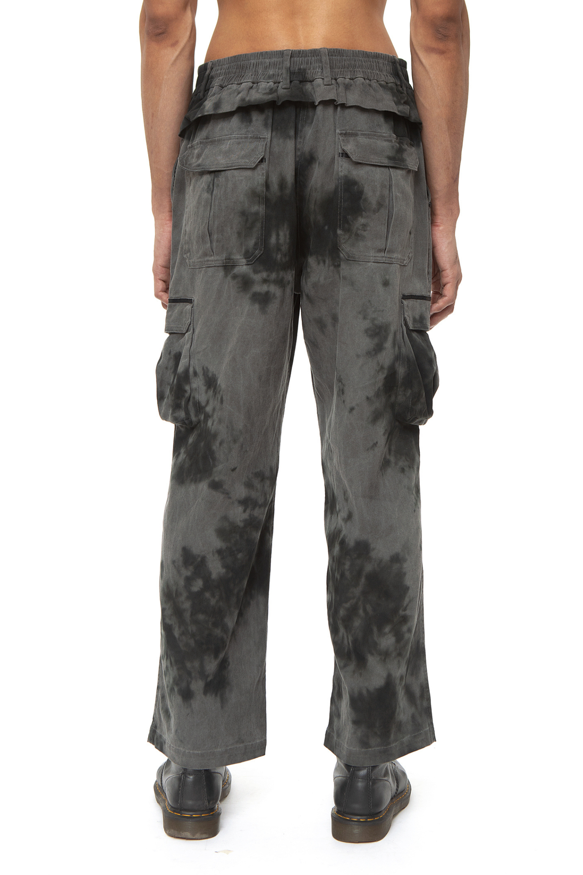 Axel Tie-Dye Cargo Pants — Smokey