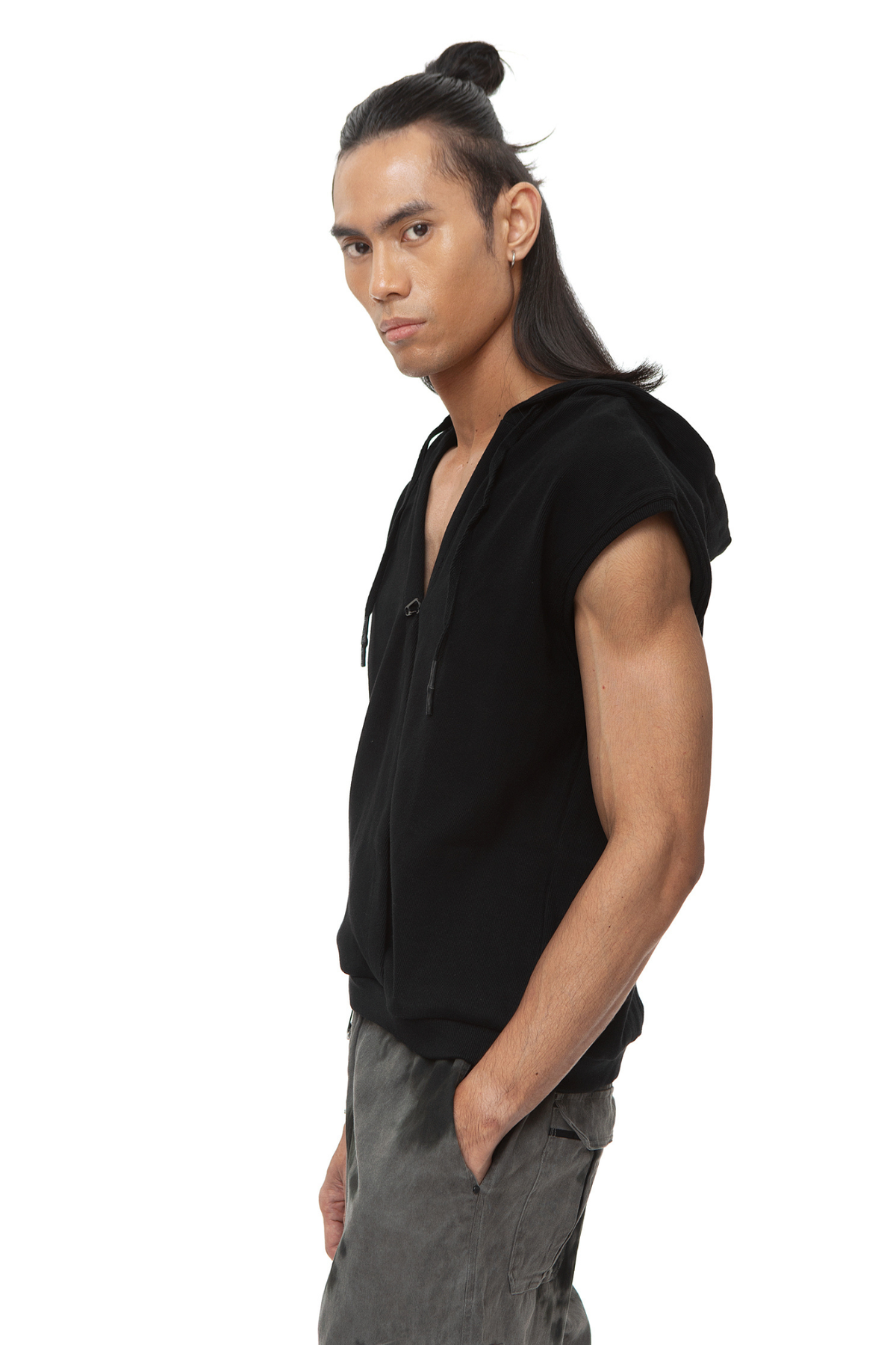 Blida Sleeveless Top - Black