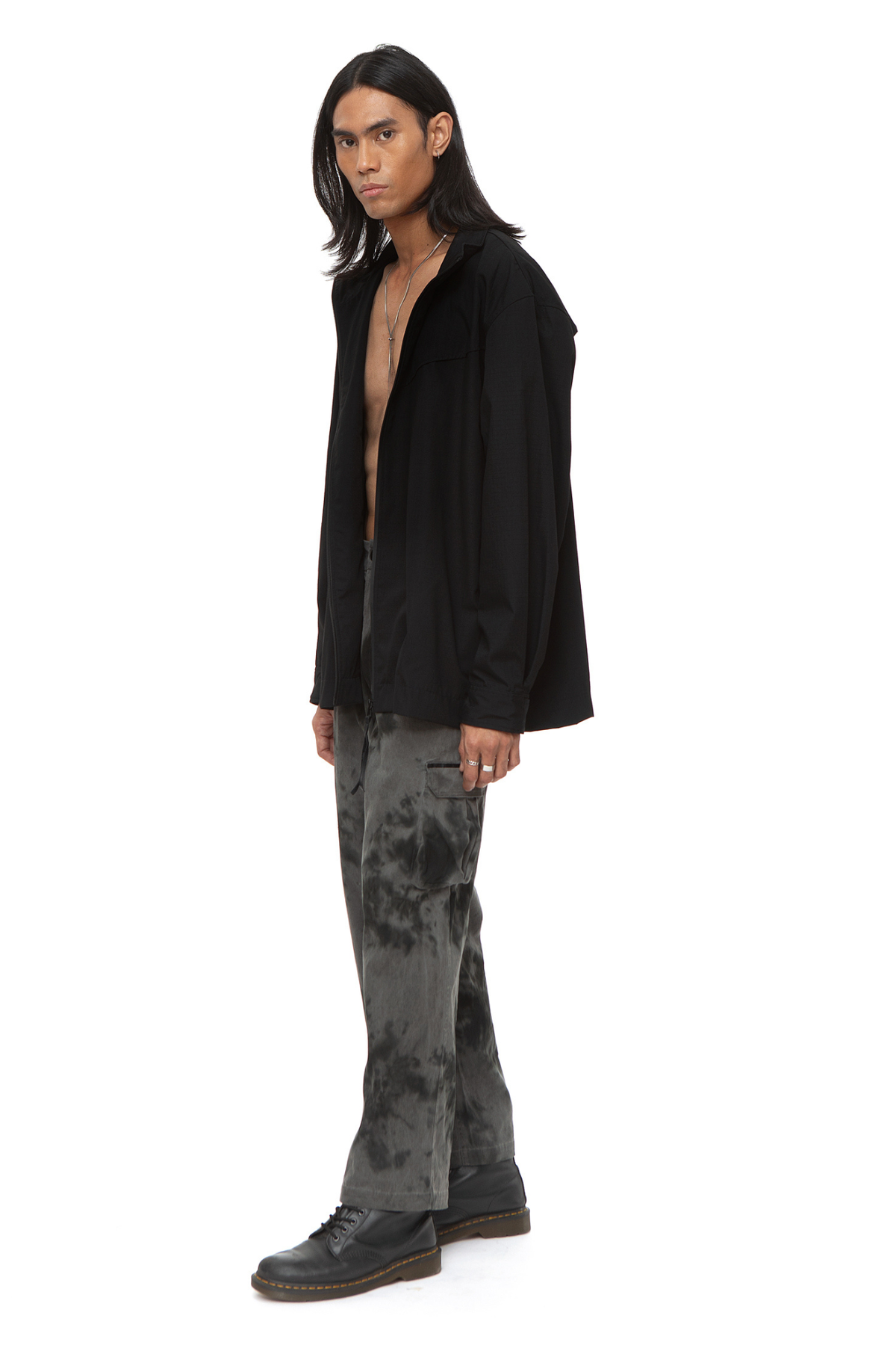 Asmara Cotton jacket — Black