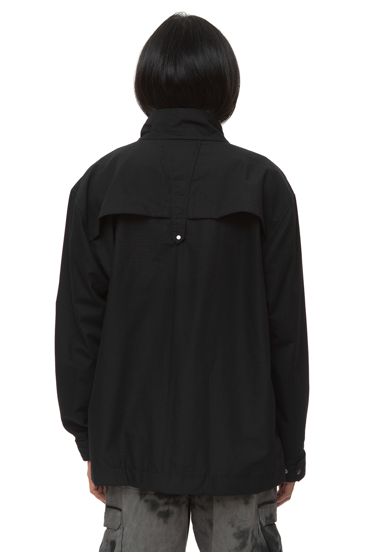 Asmara Cotton jacket — Black