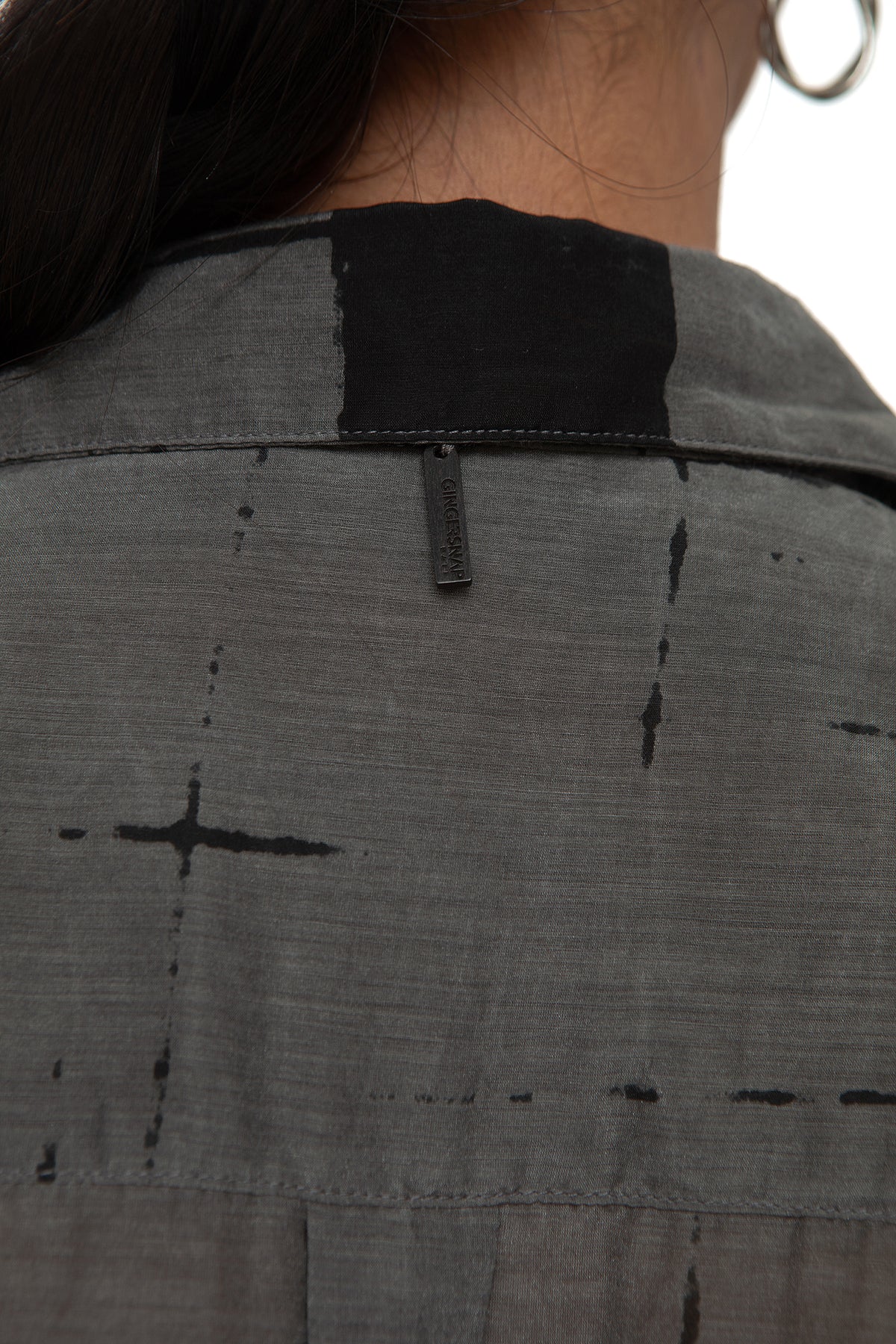Chalabi Cotton Silk Shirt — Bio Plaid