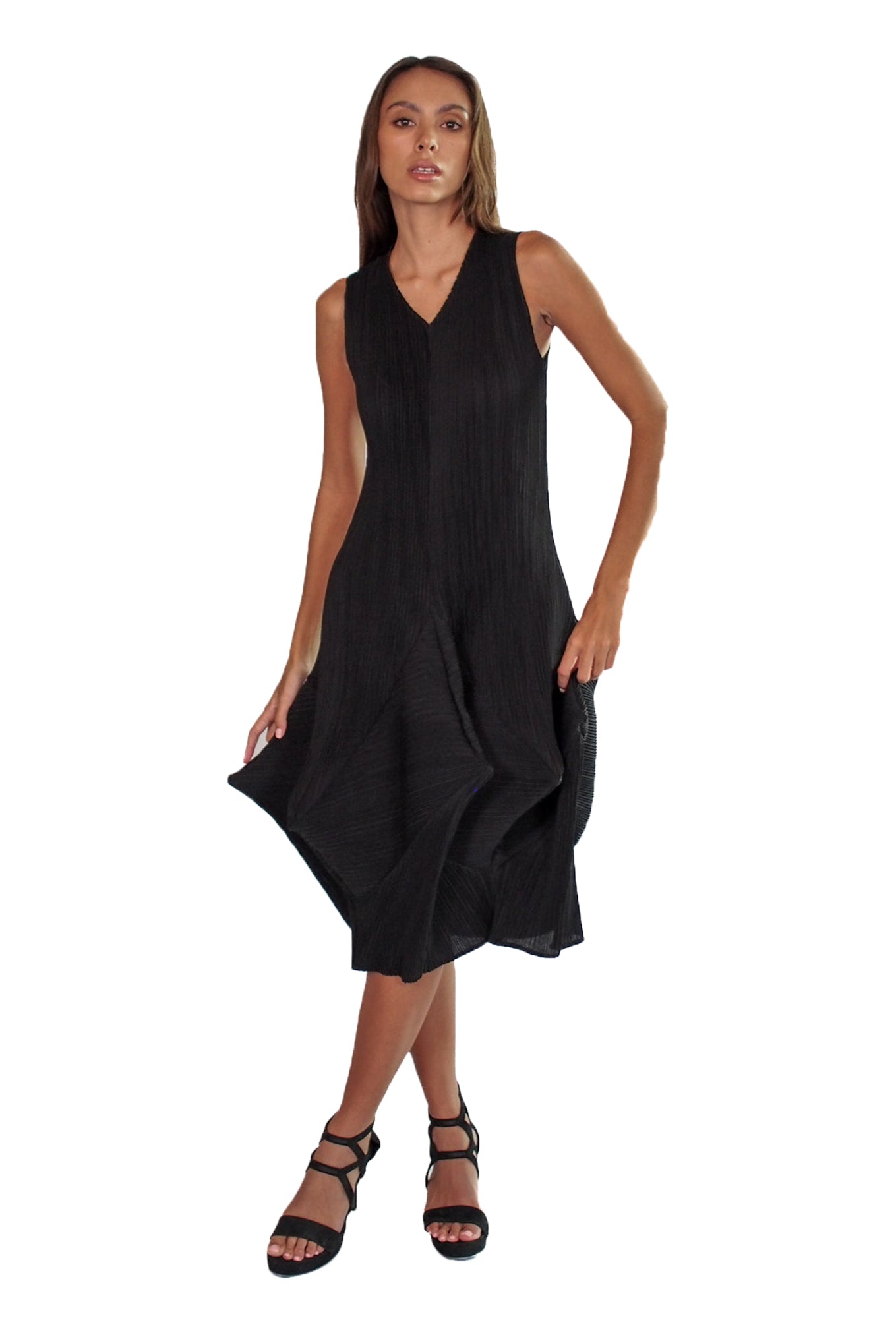 Donna Pleated Dress