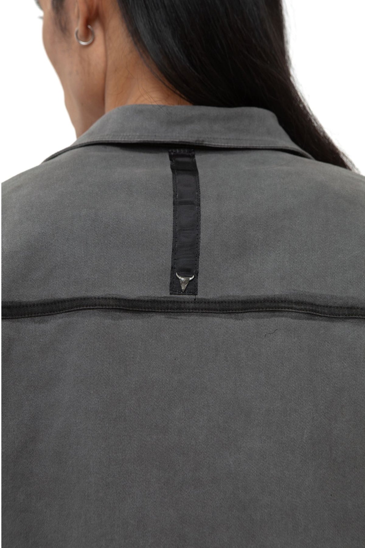 Manawa Croped Jacket — Bio Black