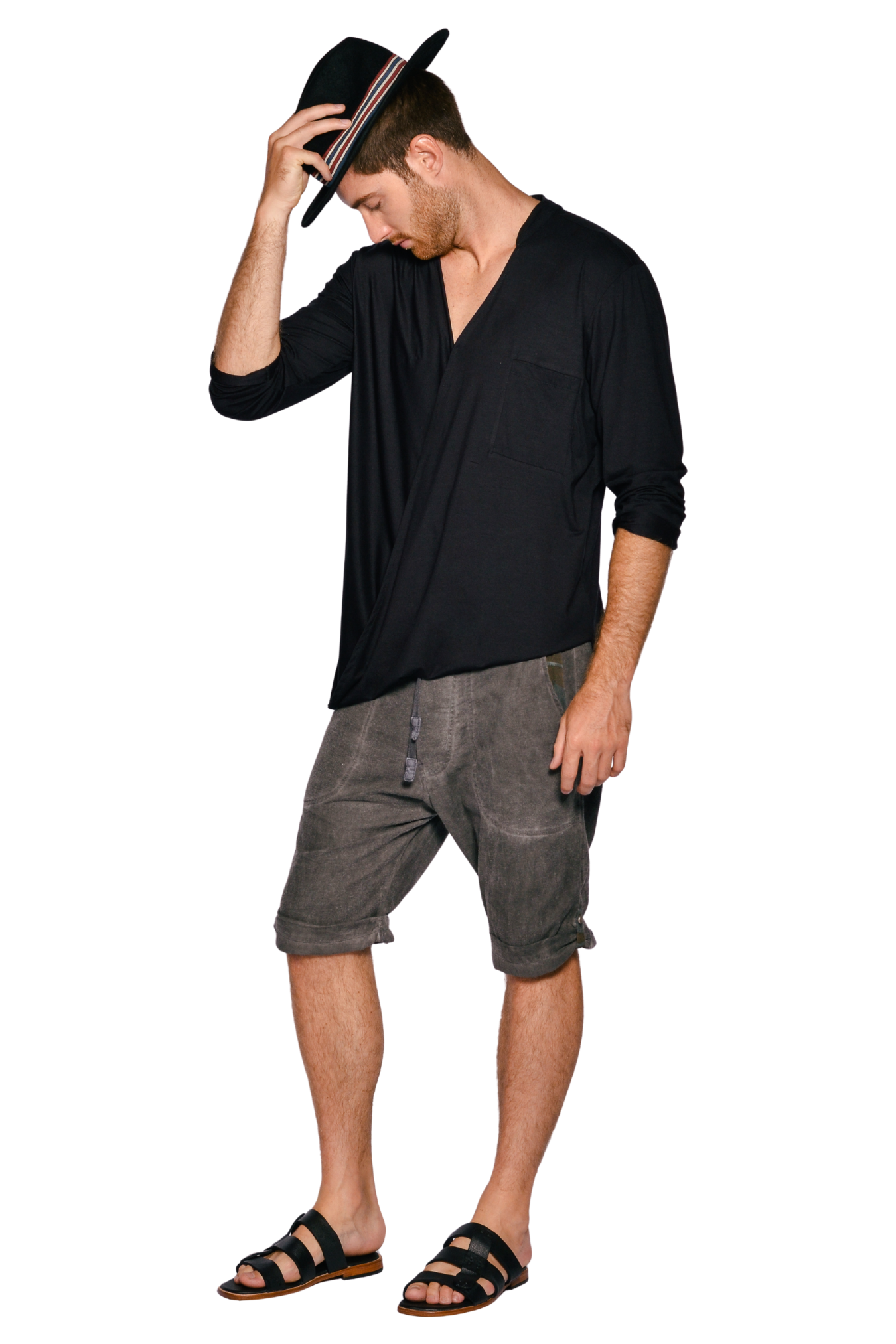 Negro Crossover T-Shirt