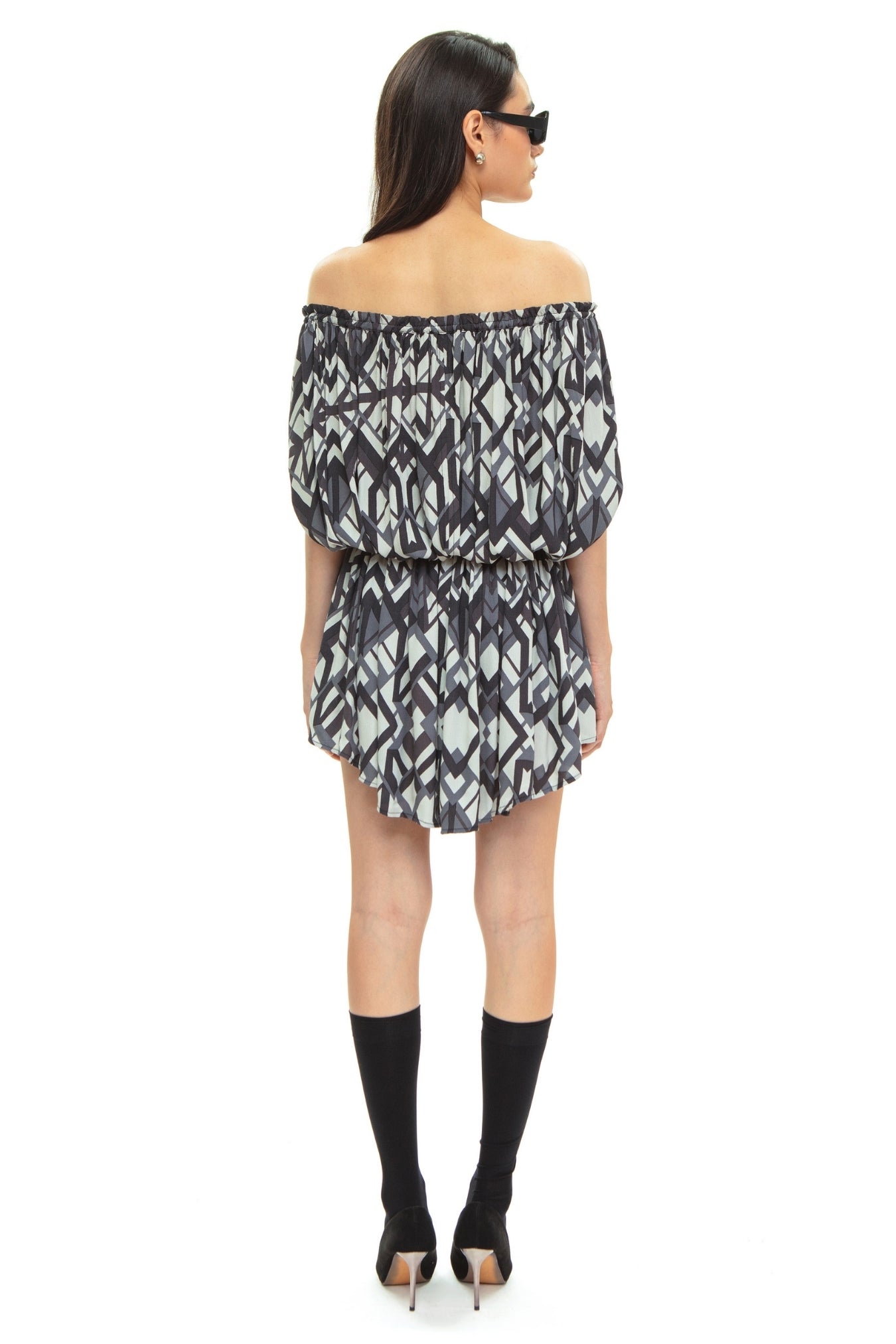 Rachida Printed Dress