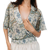 Sierra Cotton Top - Losange Blue