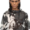 Waka Top - Black Flower Print
