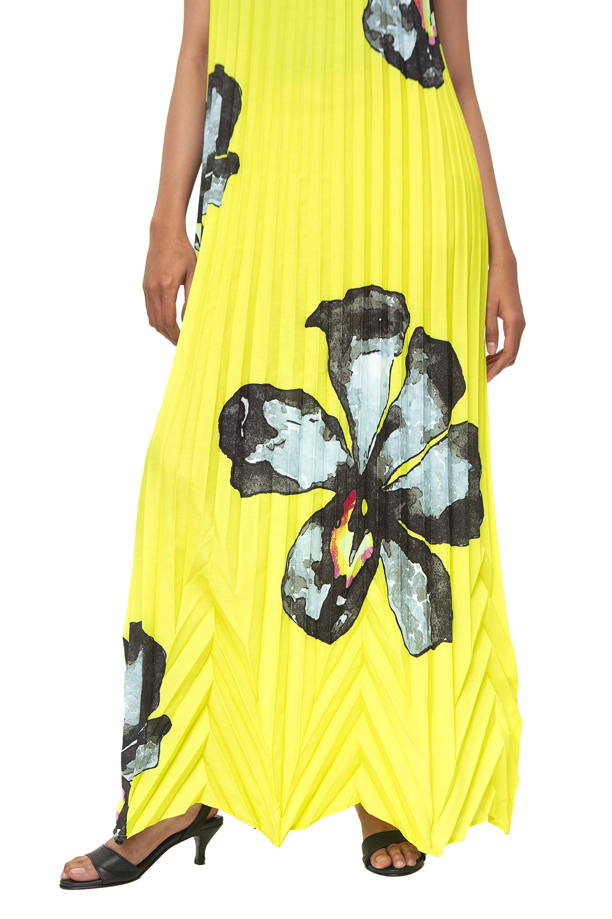 Anabella Dress — Yellow
