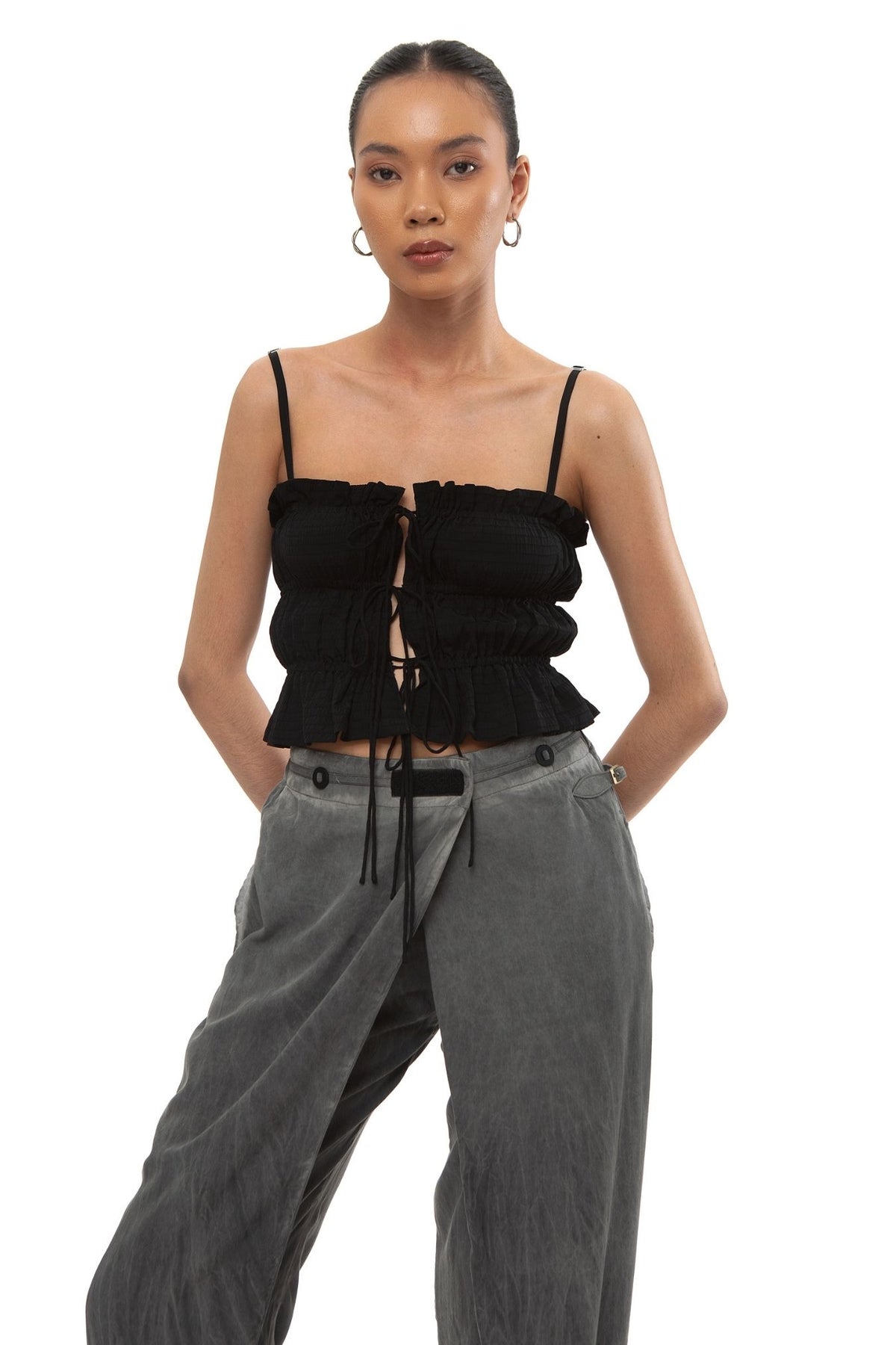 Minota Wide-Leg Pants — Pigment Bio