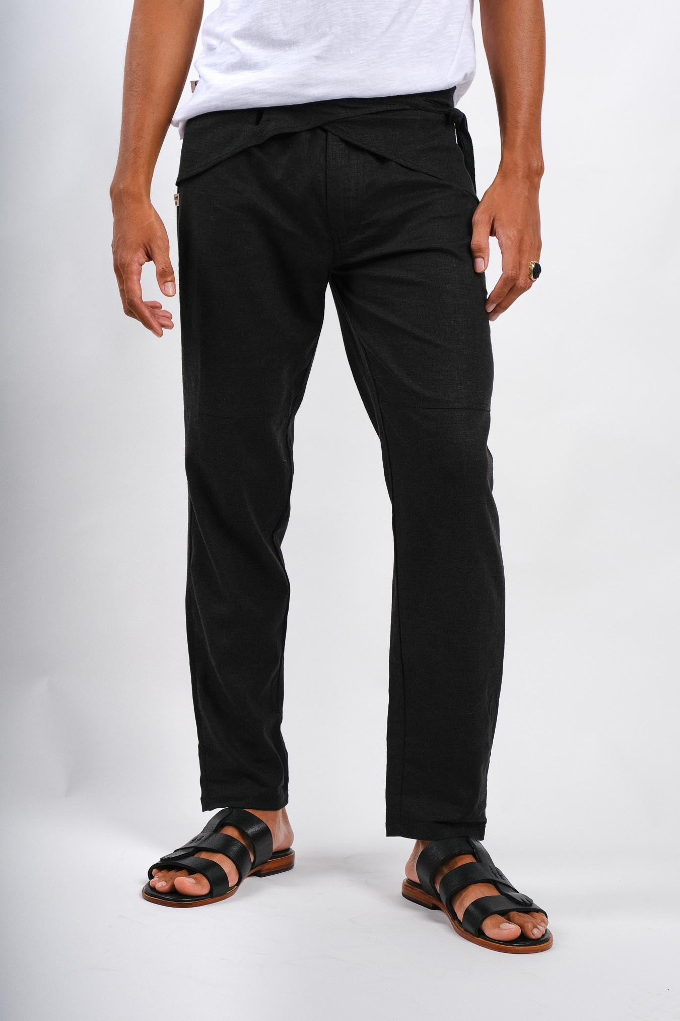 Blade Linen Pant - Gingersnap Bali