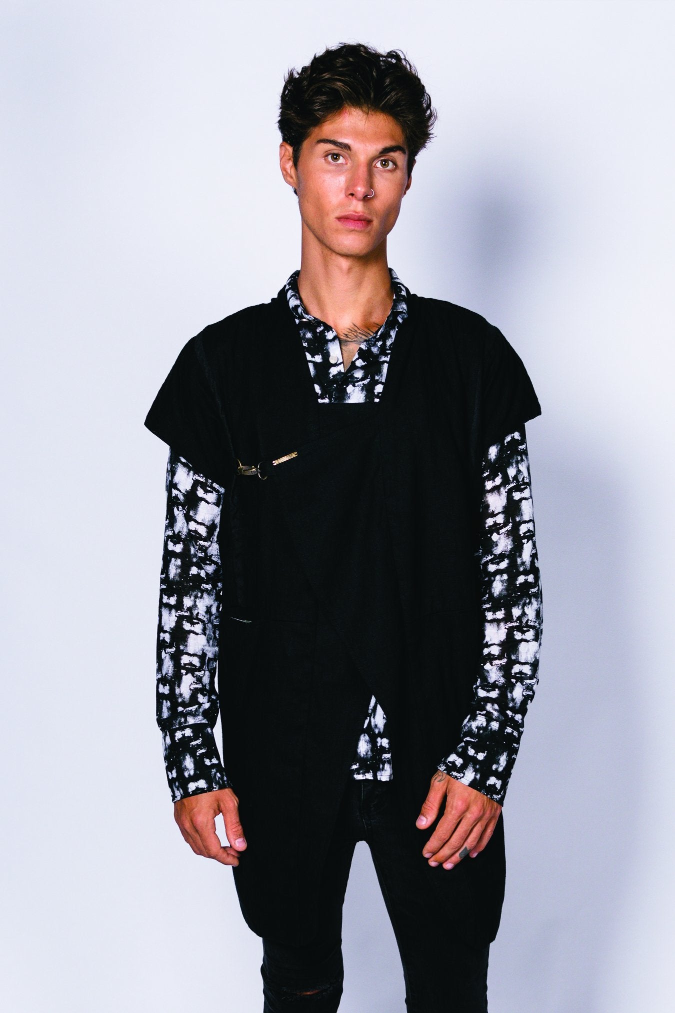 Excalibur Linen Jacket - Gingersnap Bali