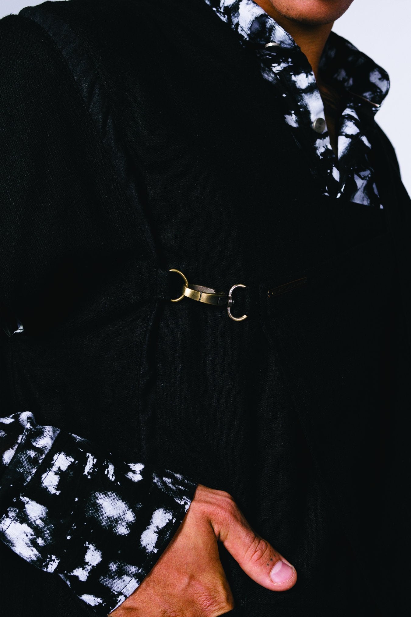 Excalibur Linen Jacket - Gingersnap Bali