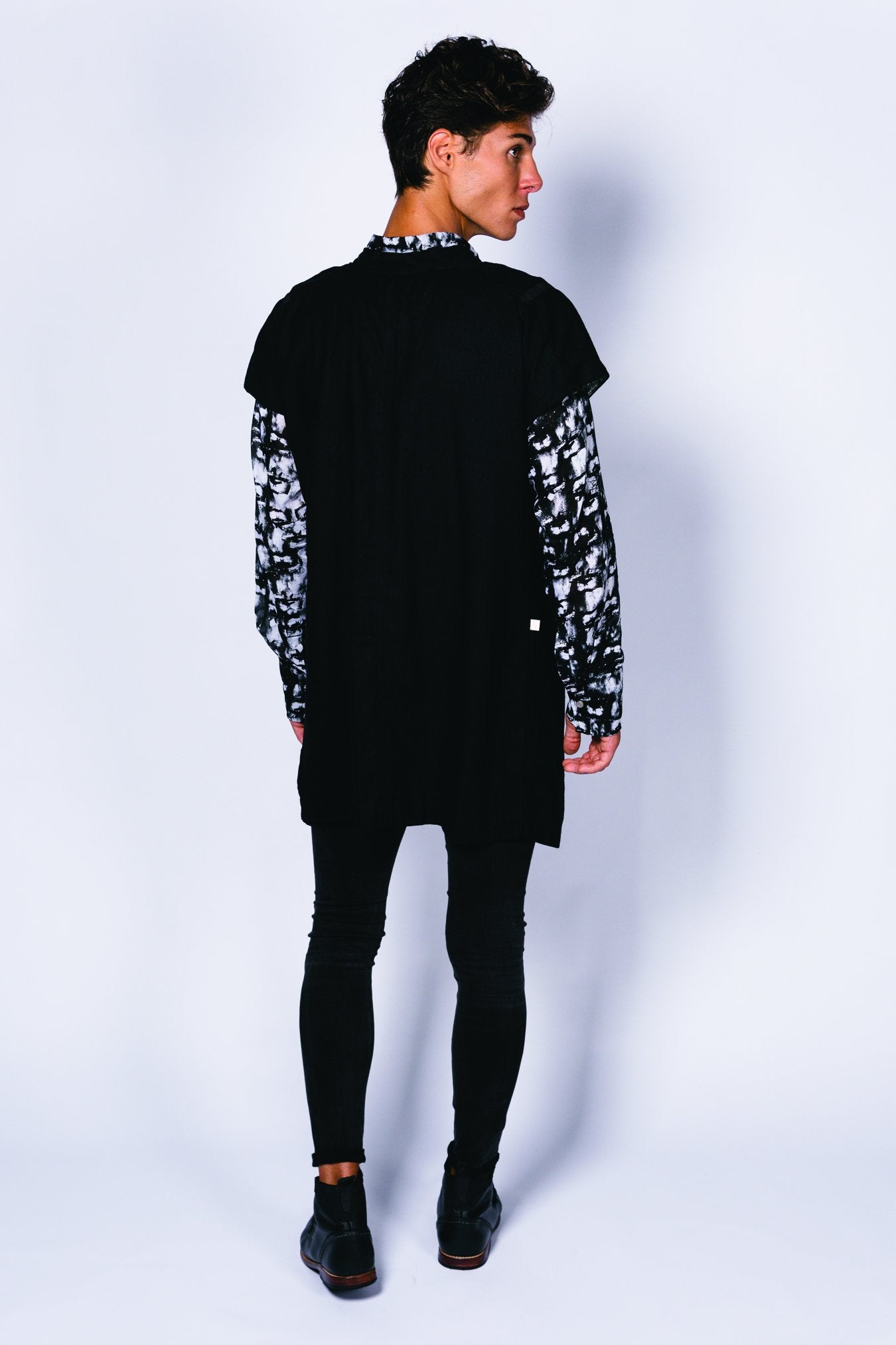 Excalibur Linen Jacket - Gingersnap Bali