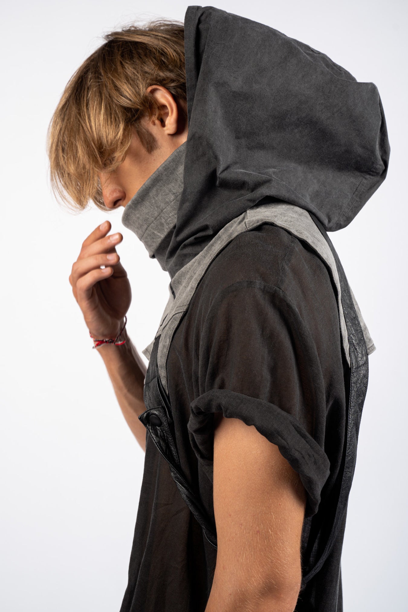 Okinawa Cotton Leather Gilet