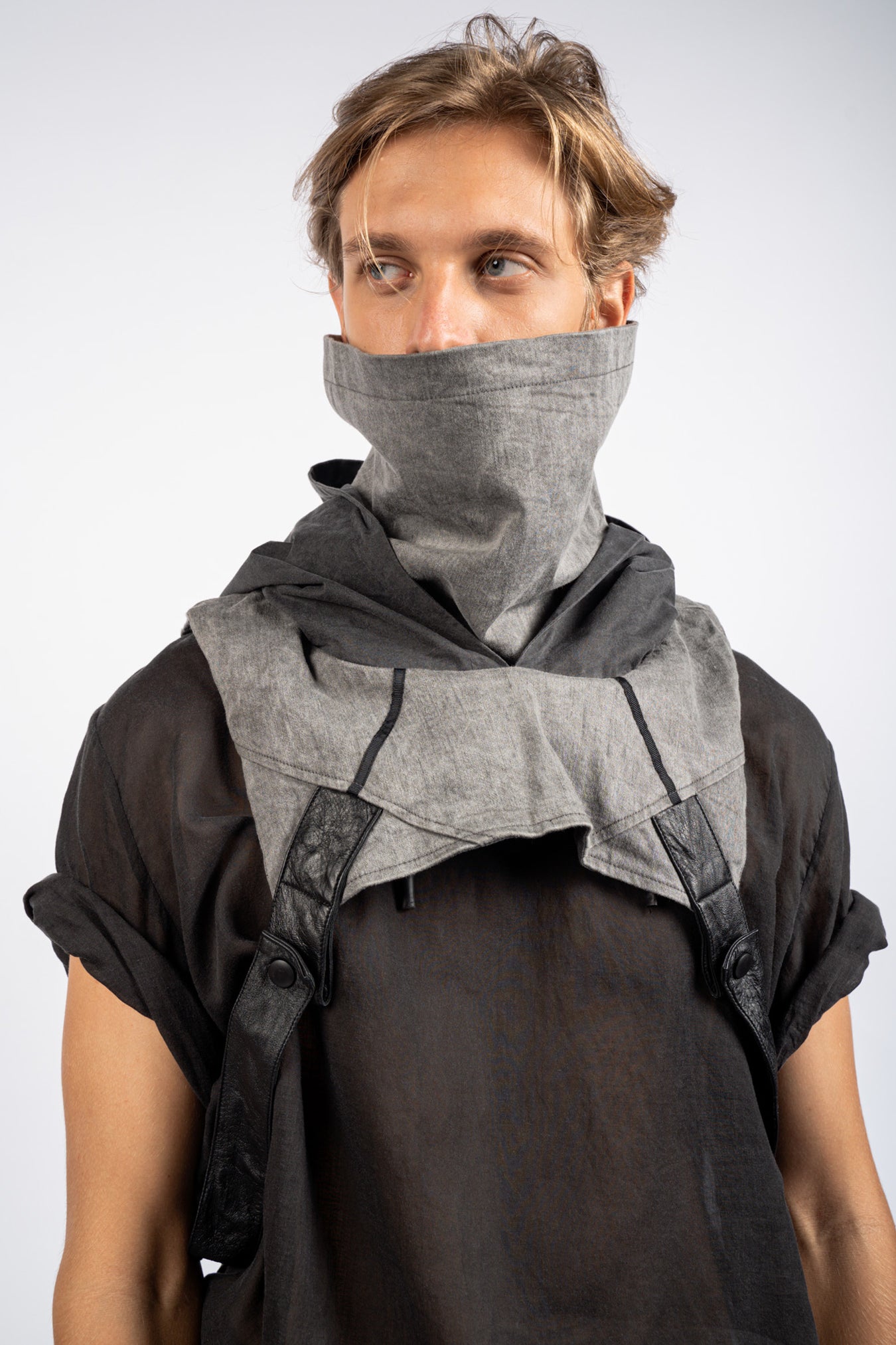 Okinawa Cotton Leather Gilet