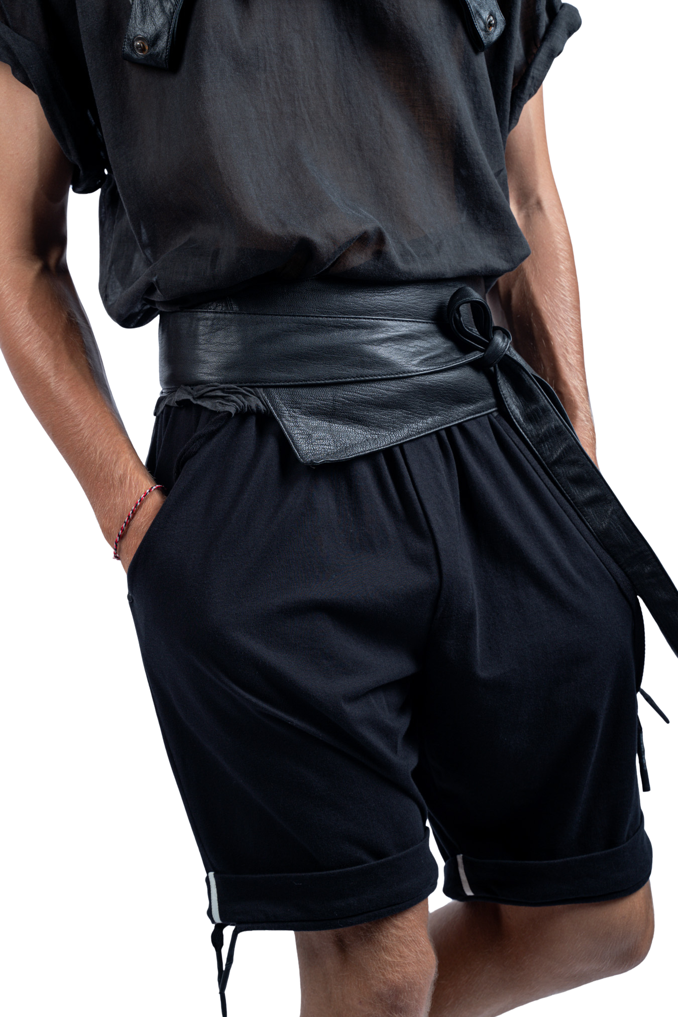 Panji, Ceinture en Cuir 