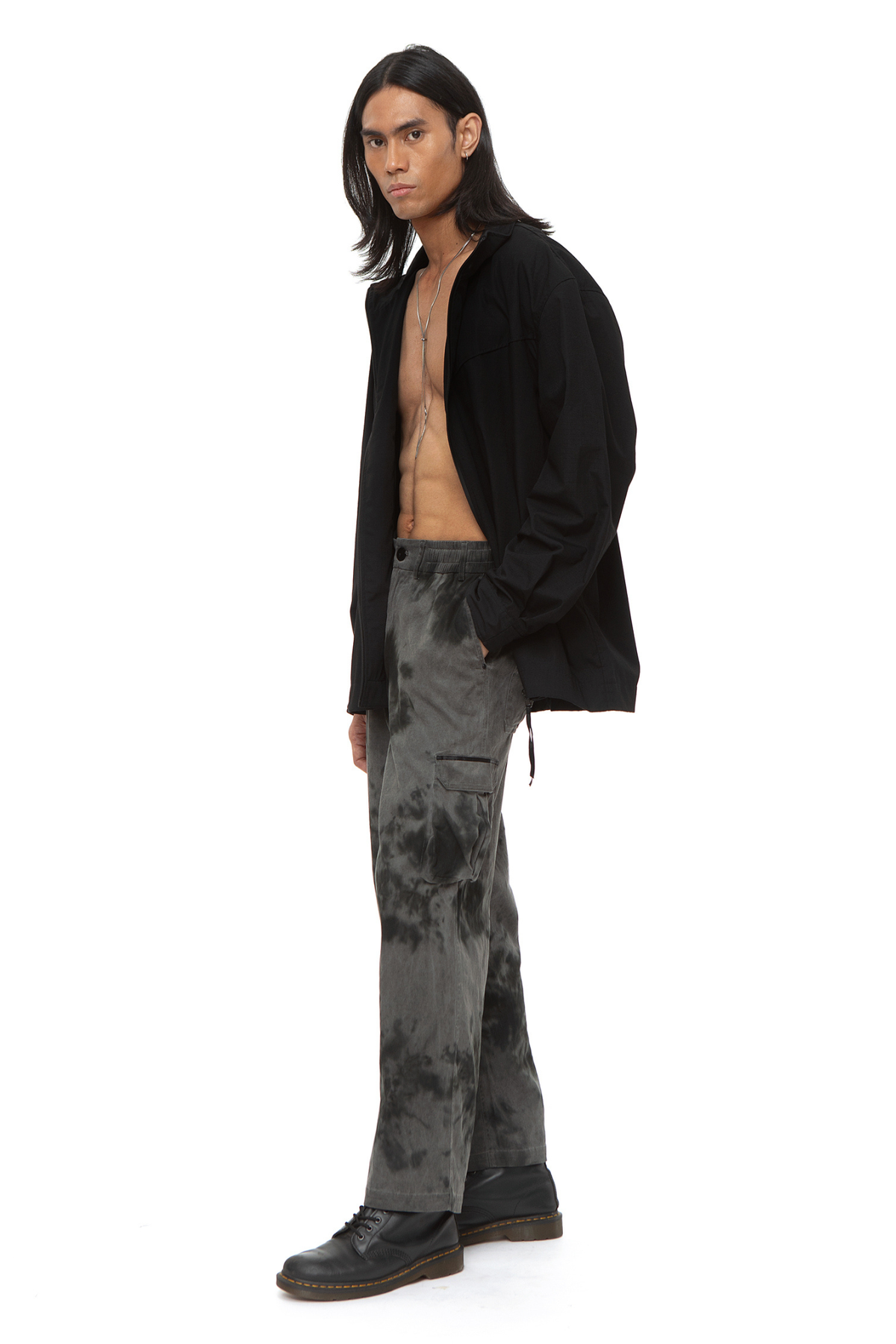 Asmara Cotton jacket — Black