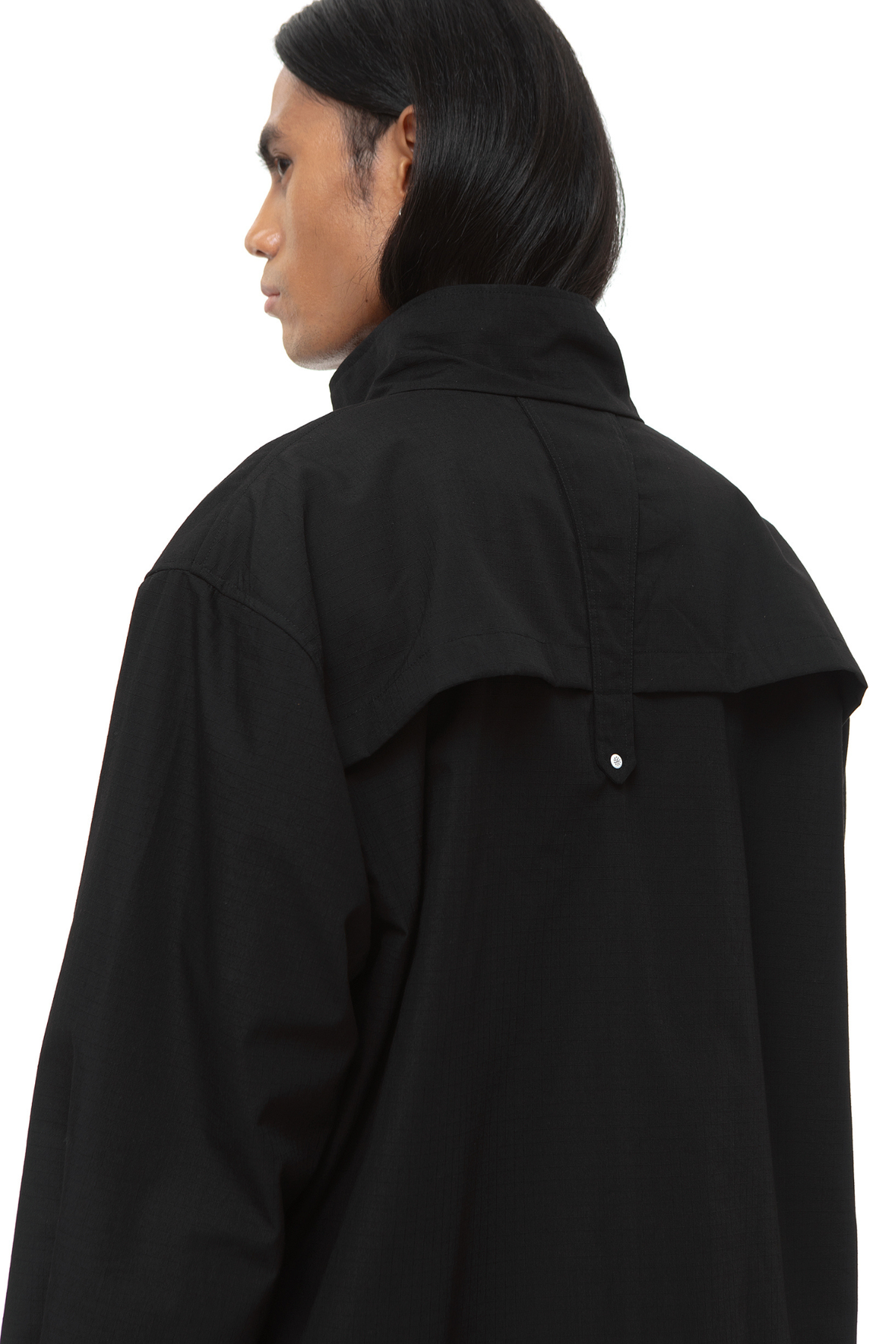 Asmara Cotton jacket — Black