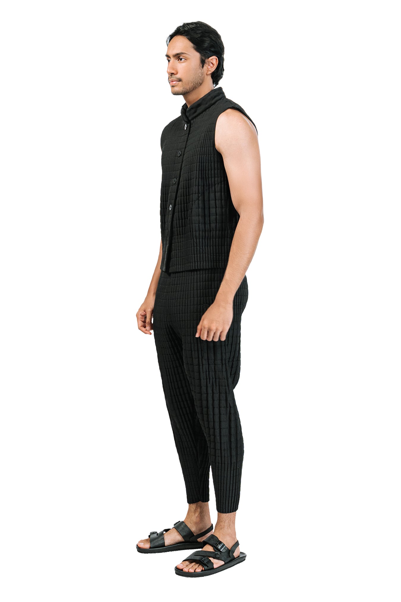 Pantalon long plissé Amerta