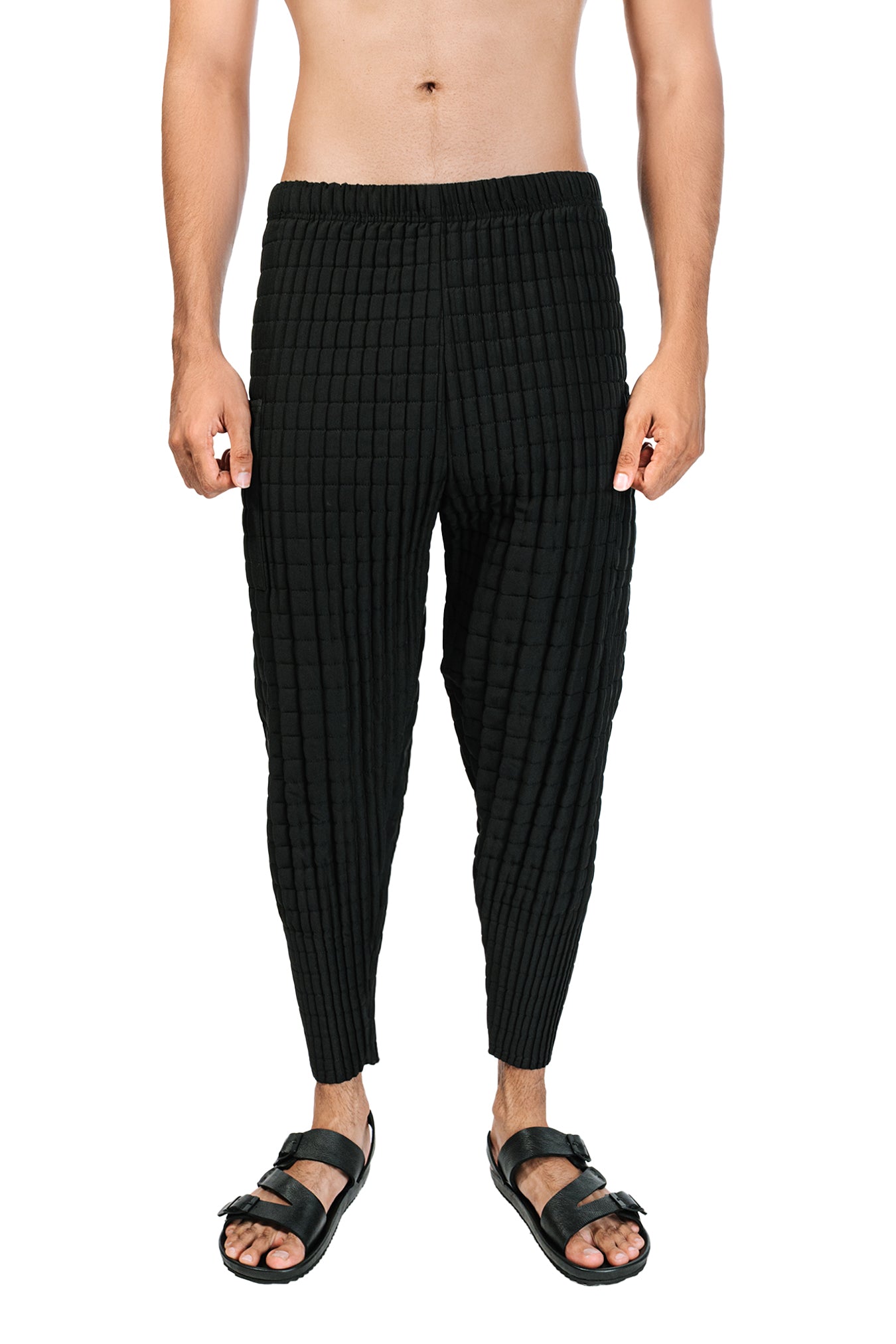 Pantalon long plissé Amerta