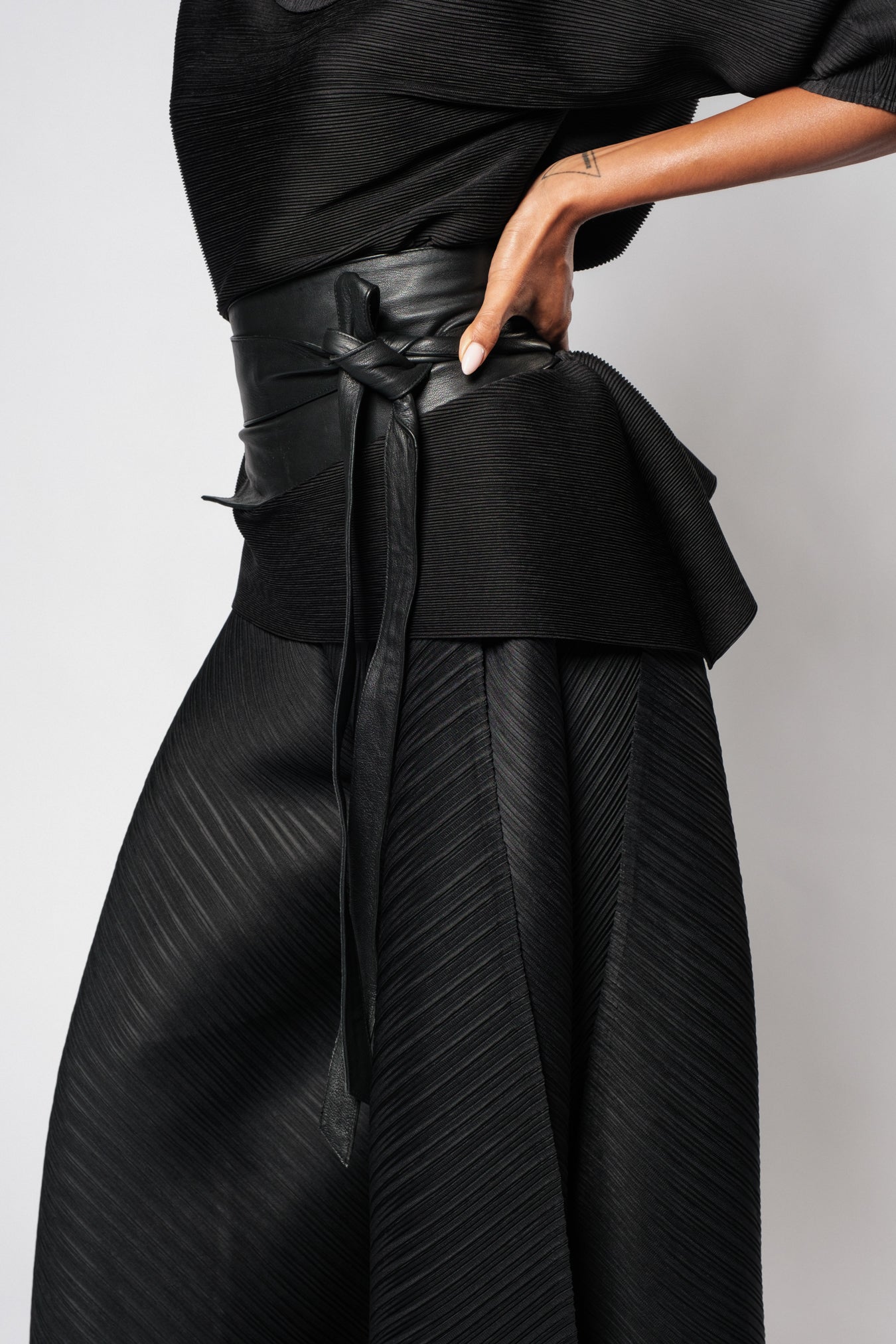 Panji, Ceinture en Cuir 