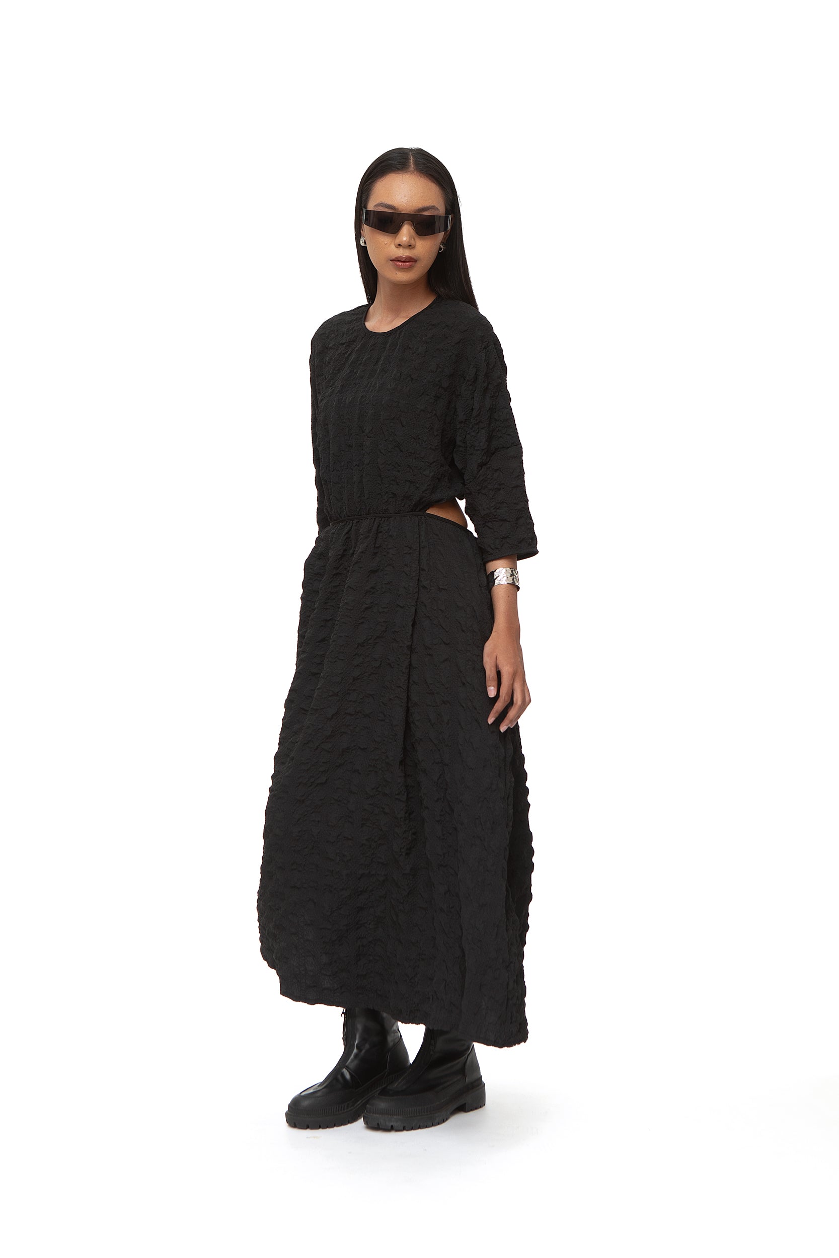 Chamaya Waffle Dress