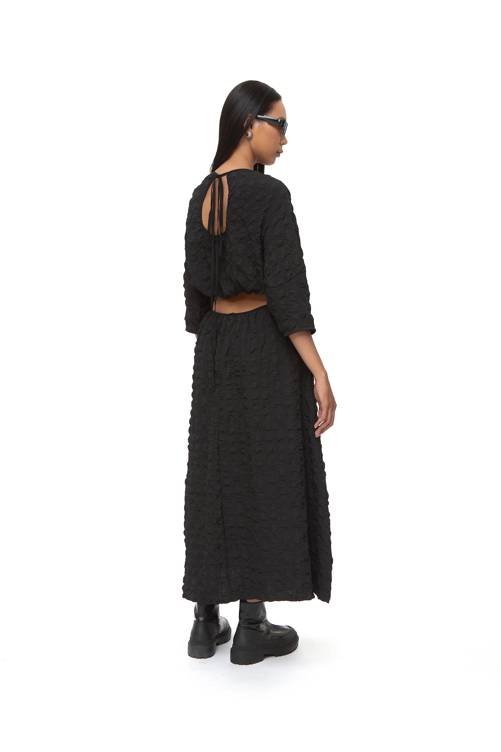 Chamaya Waffle Dress