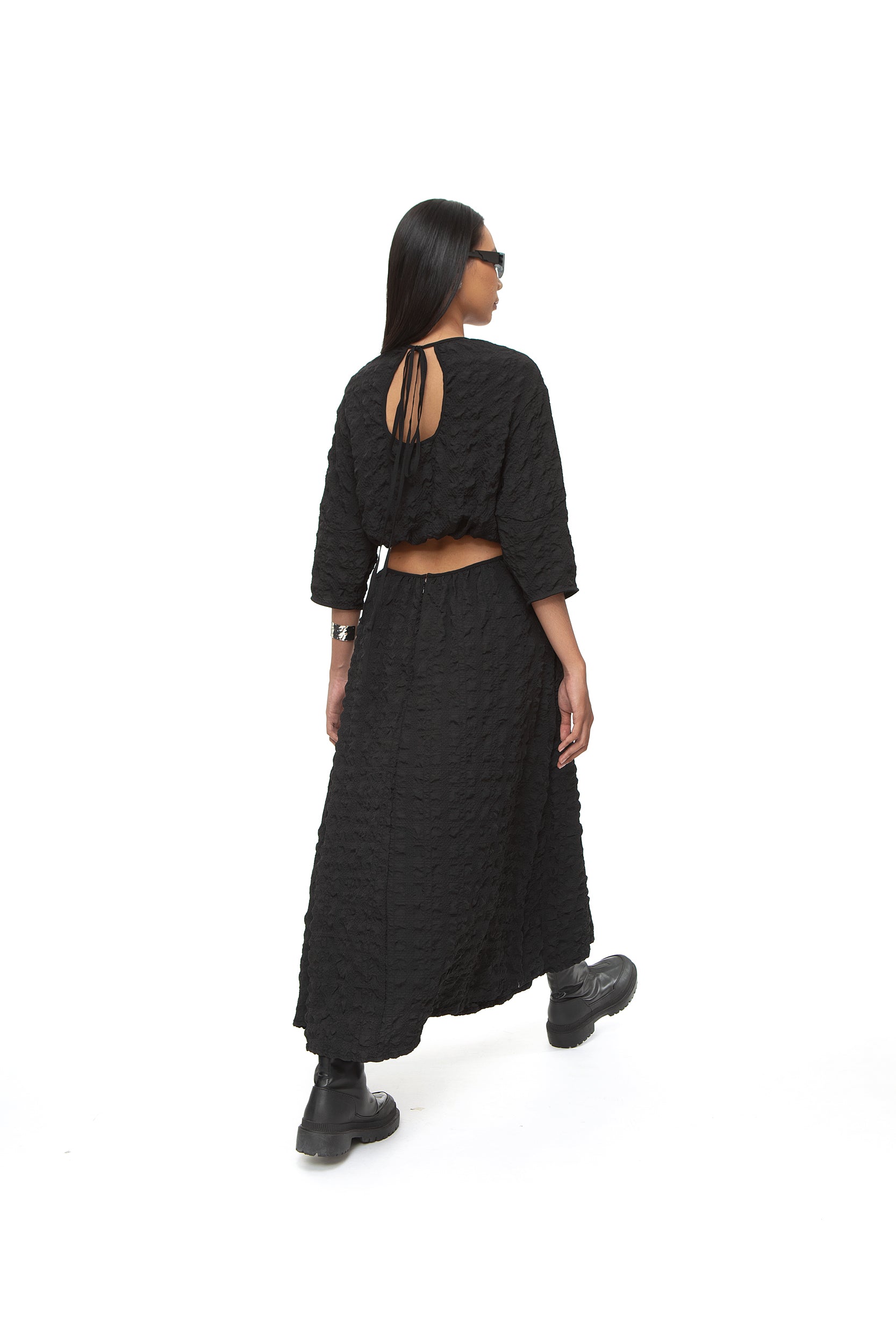 Chamaya Waffle Dress