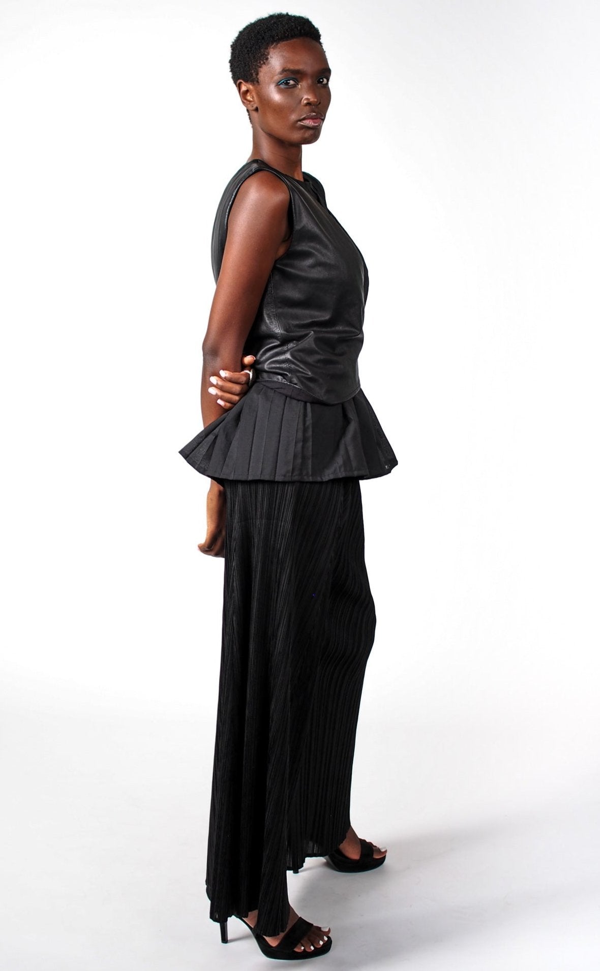 Pantalon long plissé Genesis