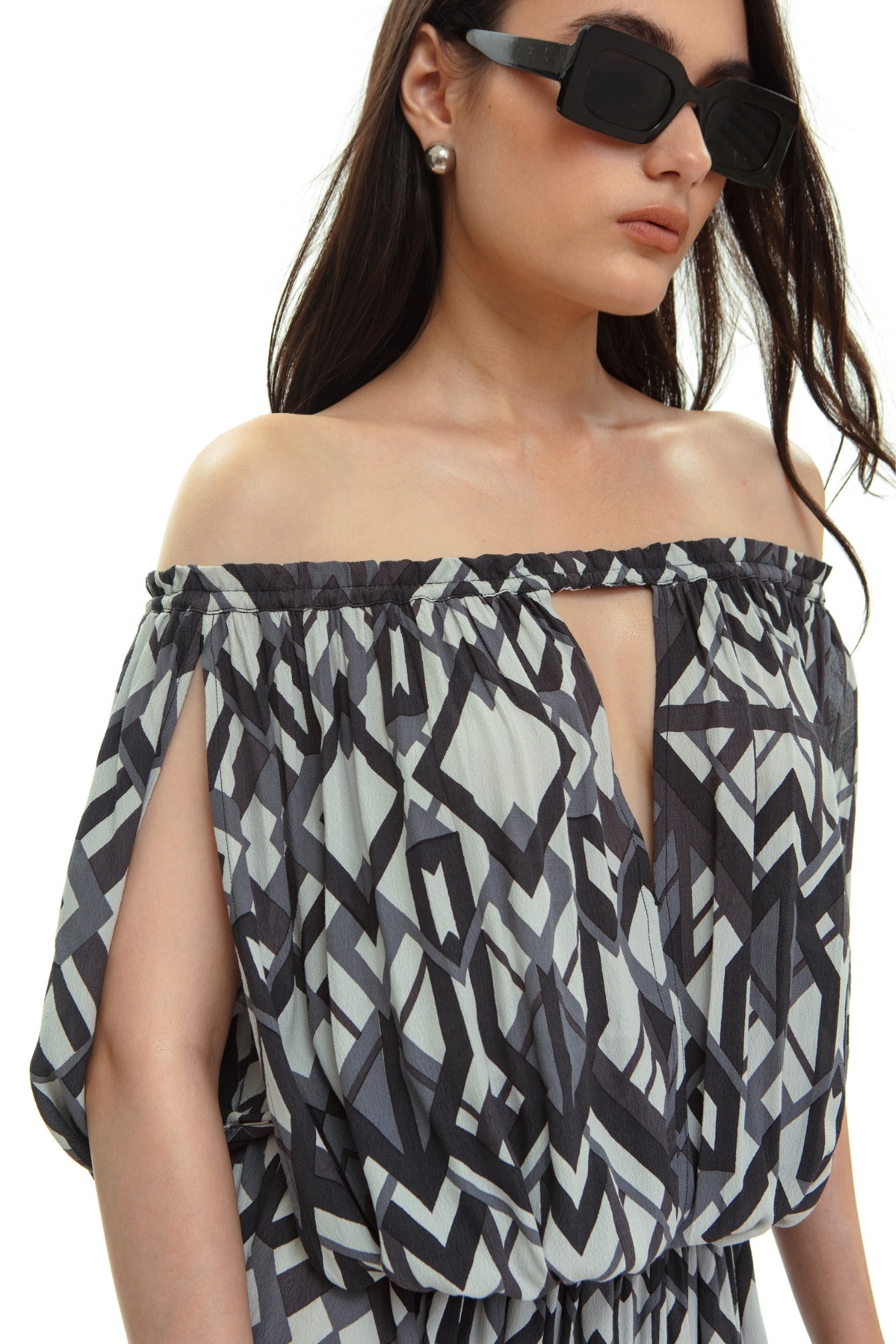 Rachida Printed Dress