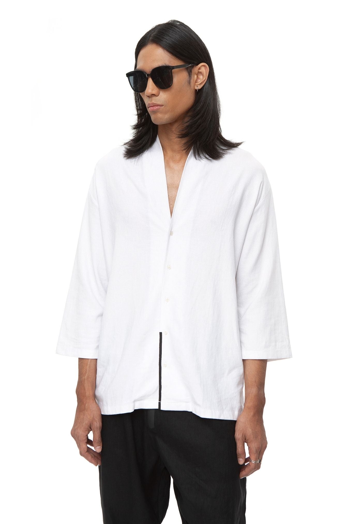 Sakura Linen top