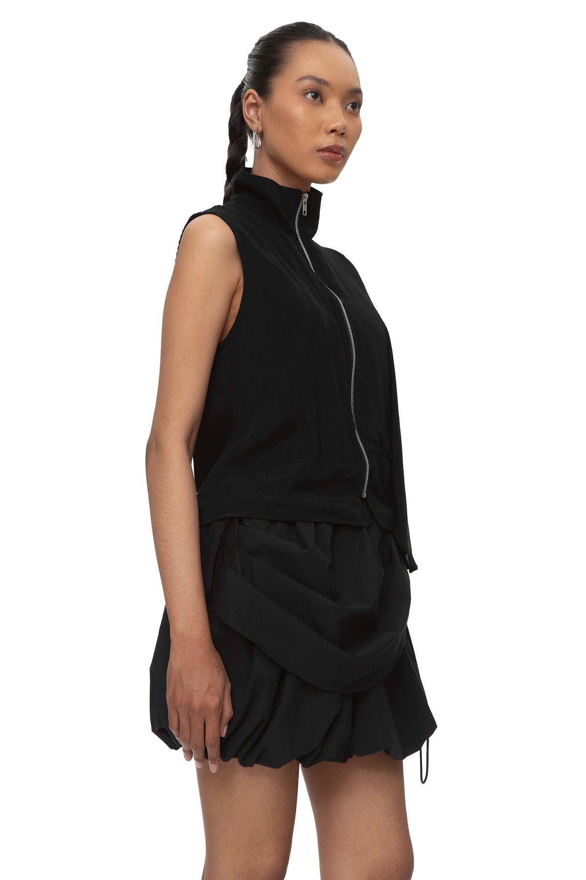 Apama Zip Top — Black