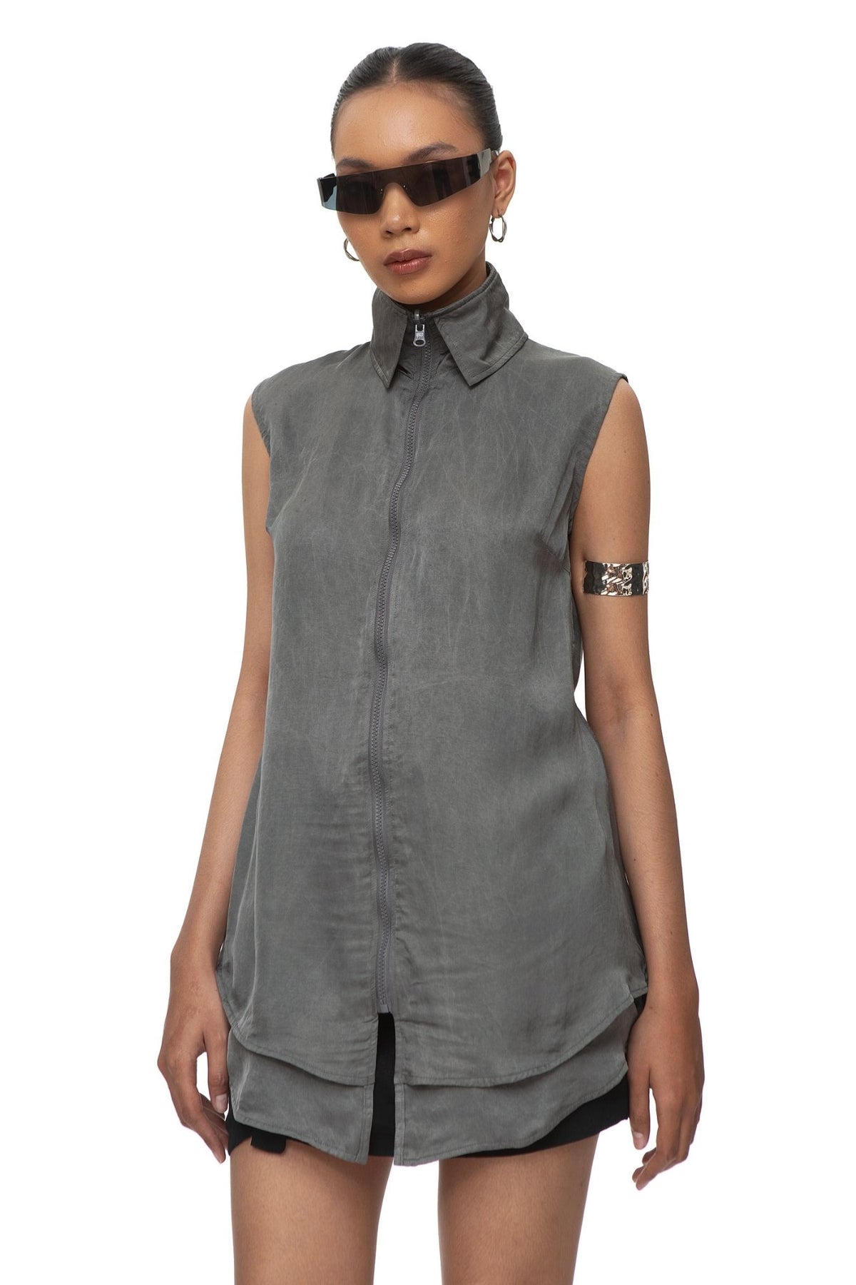 Minox Sleeveless Tunic — Bio