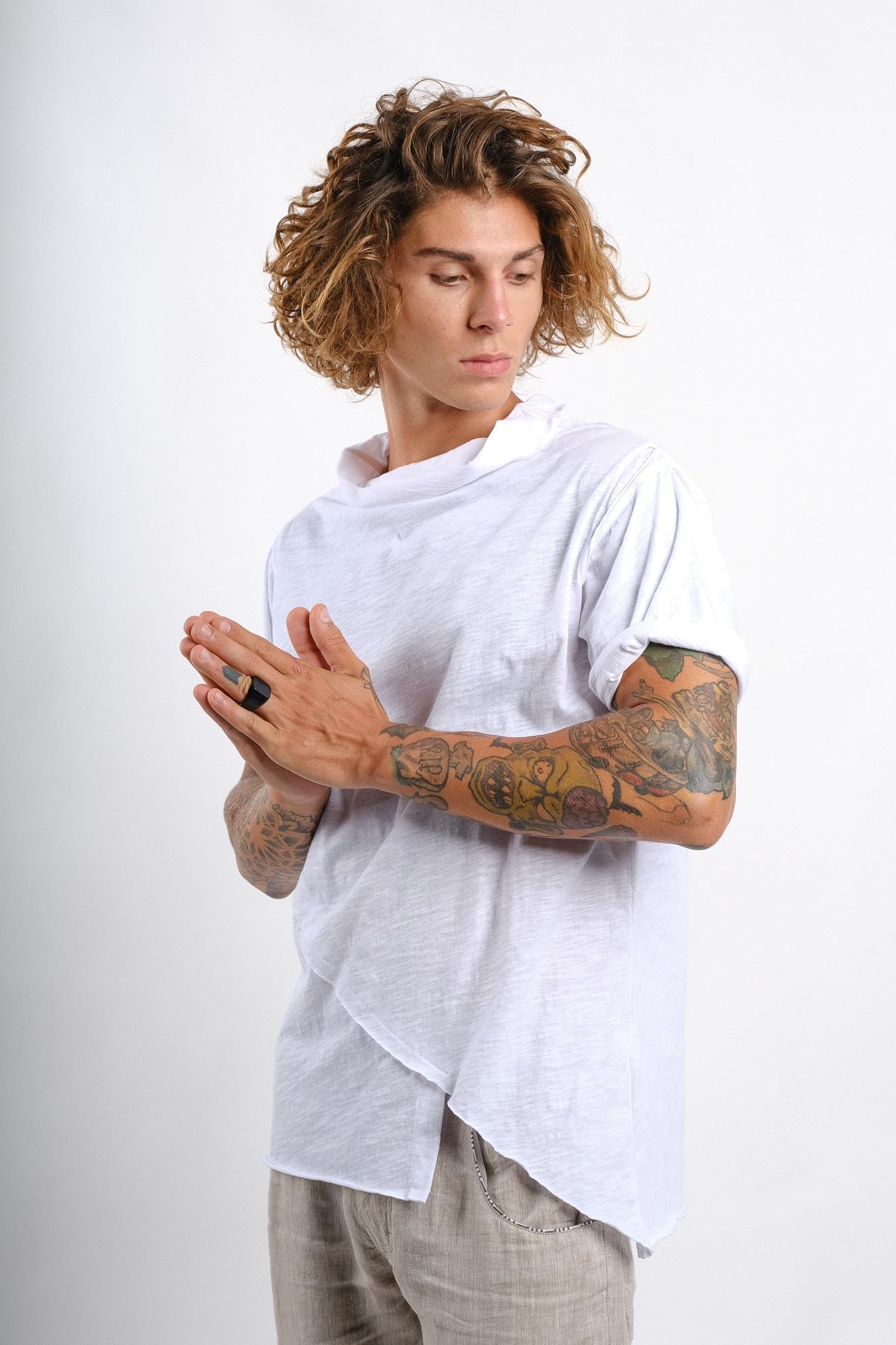 Cabu Cotton T-Shirt - Gingersnap Bali